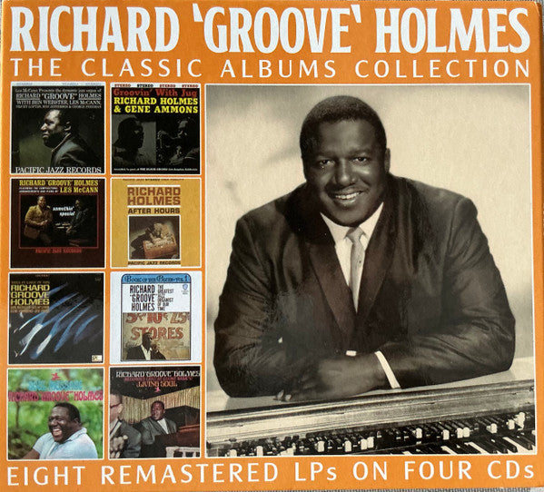 HOLMES, RICHARD "GROOVE" - CLASSIC ALBUM COLLECTION: 4CD SET - CD