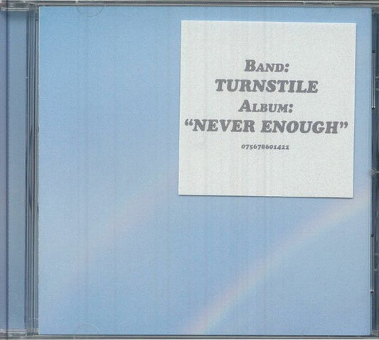 TURNSTILE - NEVER ENOUGH - CD