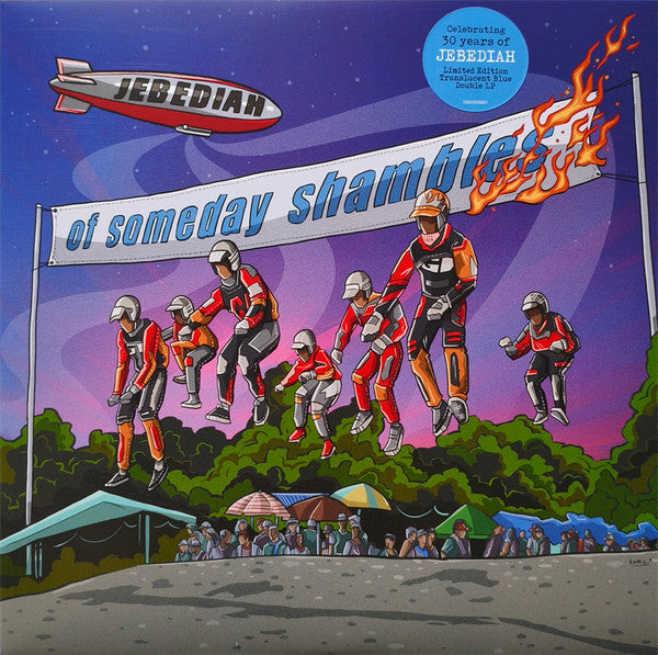 JEBEDIAH - OF SOMEDAY SHAMBLES : BLUE VINYL (2LP) - LP