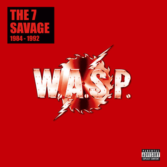 W.A.S.P. (WASP) - 7 SAVAGE : 7CD BOX W/BOOK - CD
