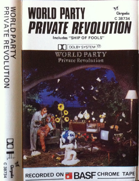 WORLD PARTY - PRIVATE REVOLUTION (CASSETTE) - CS
