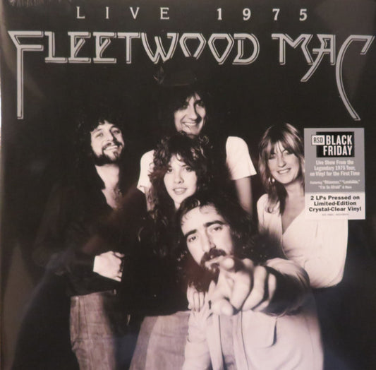 FLEETWOOD MAC - LIVE 1975 : CLEAR 2LP SET - LP
