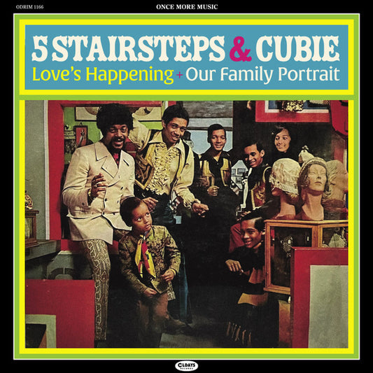 5 STAIRSTEPS & CUBIE - LOVE'S HAPPENING + OUR FAMILY PORTRAIT - CD