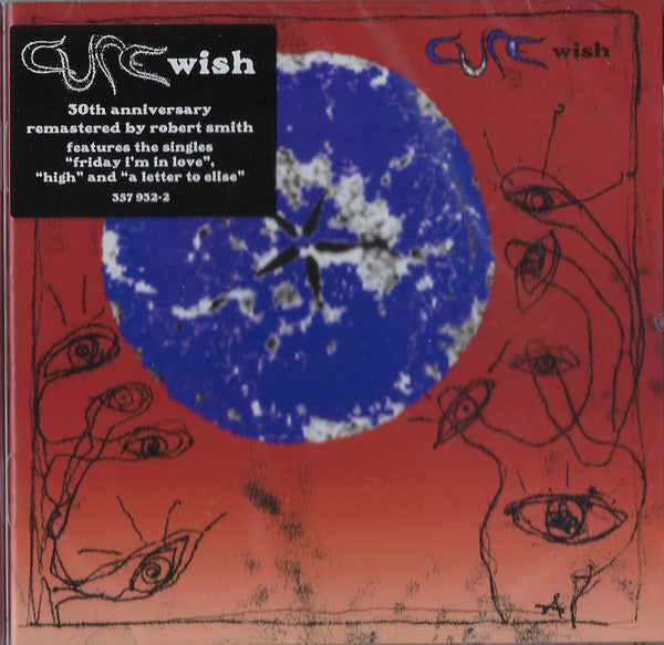 CURE - WISH : 30TH ANNIVERSARY EDITION - CD