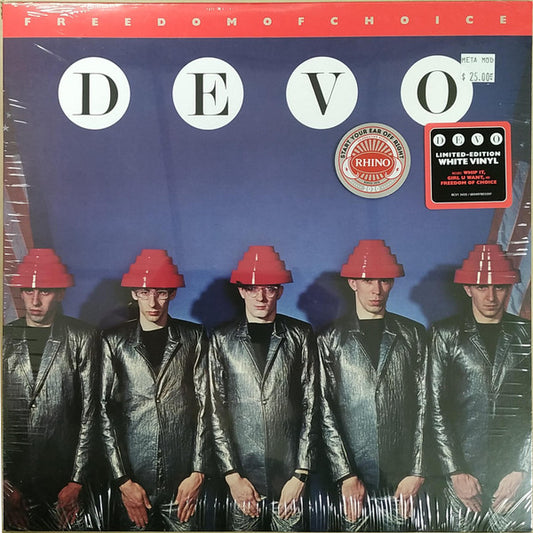 DEVO - FREEDOM OF CHOICE : WHITE VINYL - LP