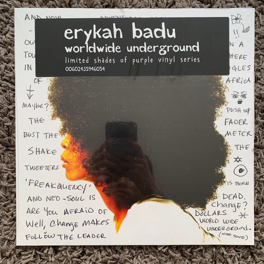 BADU, ERYKAH - WORLDWIDE UNDERGROUND : PURPLE - LP