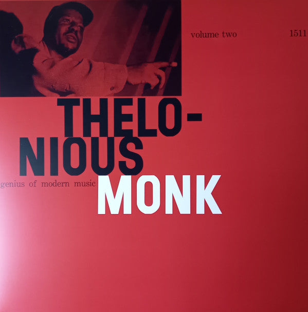 MONK, THELONIOUS - GENIUS OF MODERN MUSIC  VOL 2 : 180 GRAM - LP