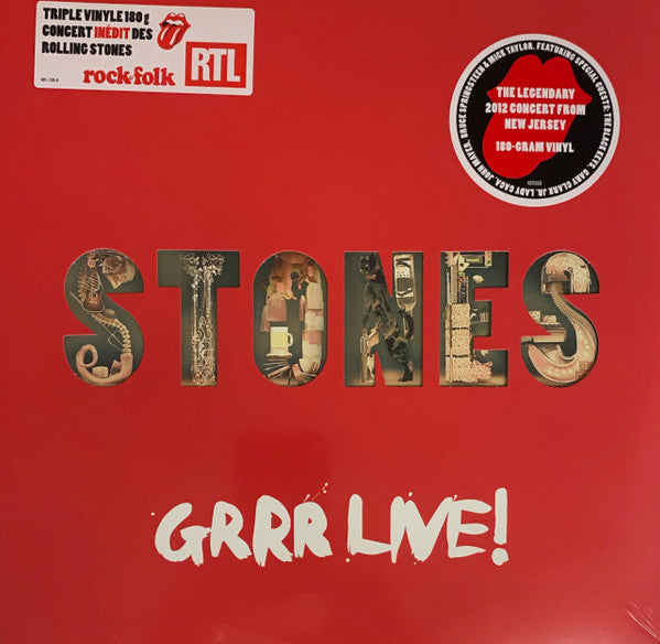 ROLLING STONES - GRRR LIVE!: 3LP SET - LP