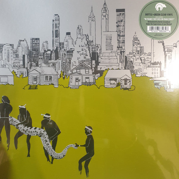 MITCHELL, JONI - HISSING OF SUMMER LAWNS : BOTTLE-GREEN - LP