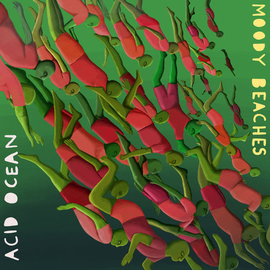 MOODY BEACHES - ACID OCEANS: ACID GREEN VINYL - LP