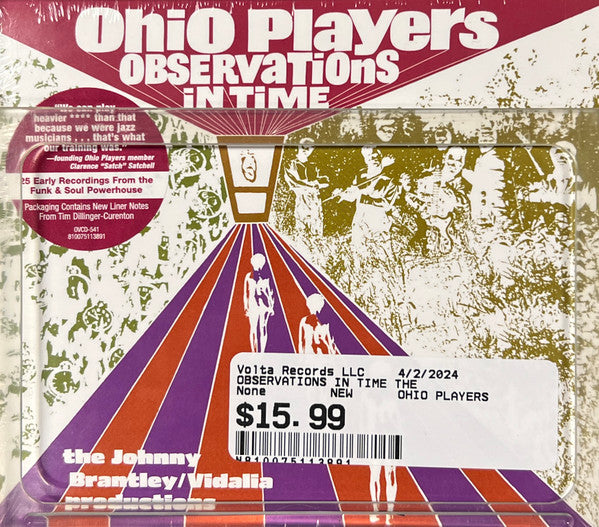 OHIO PLAYERS - OBSERVATIONS IN TIME : JOHNNY ... - CD