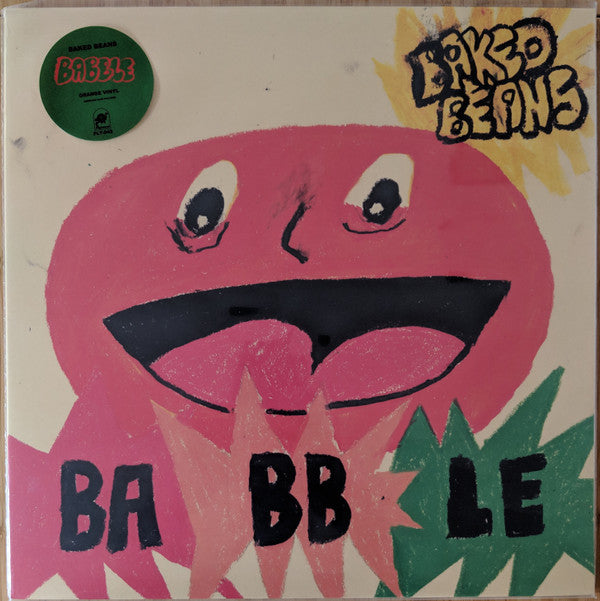 BAKED BEANS - BABBLE : NEON ORANGE VINYL - LP
