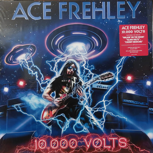 FREHLEY, ACE - 10,000 VOLTS: BLACK VINYL - LP