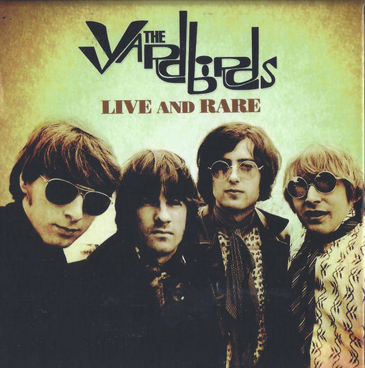 YARDBIRDS - LIVE & RARE : 4CD + DVD SET - CD