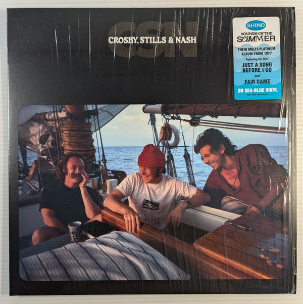 CROSBY STILLS & NASH - CSN (1977) : SEA BLUE VINYL (2024) - LP