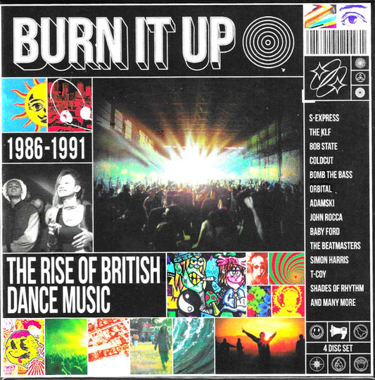 VARIOUS - BURN IT UP: 4CD SET - CD