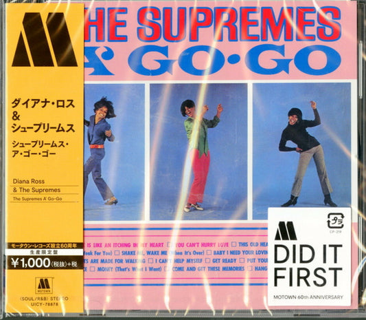 SUPREMES - SUPREMES A' GO-GO : 2019 REISSUE - CD