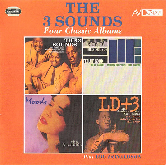 3 SOUNDS / LOU DONALDSON - FOUR CLASSIC ALBUMS : 2CD SET - CD