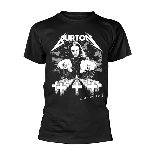 METALLICA - CLIFF EM ALL: LARGE - TSH