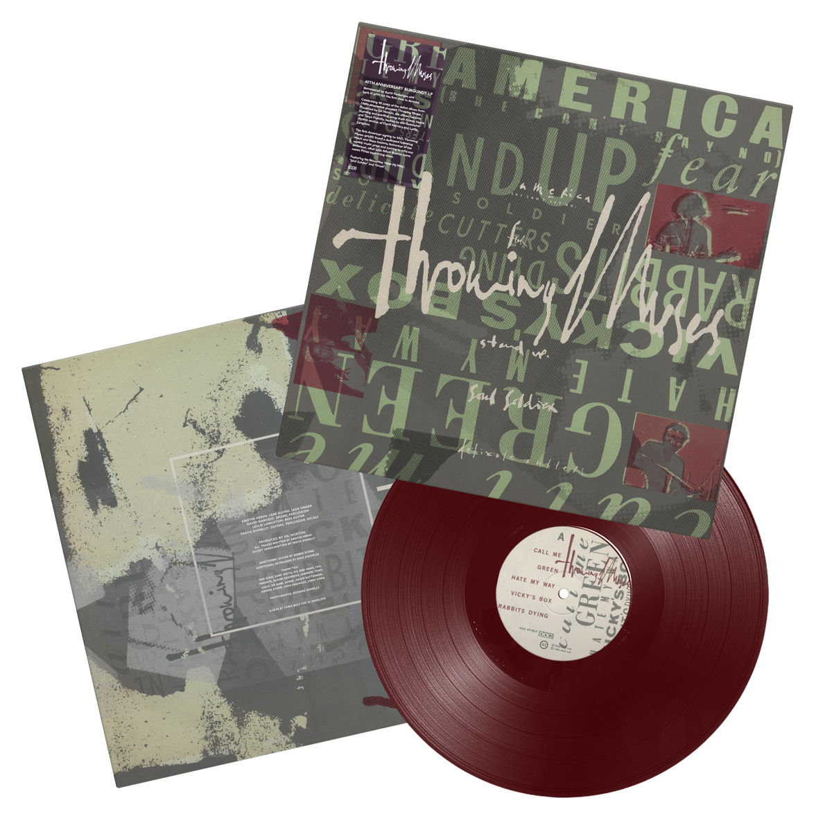 THROWING MUSES - THROWING MUSES (1986) : OXBLOOD (2026) - LP