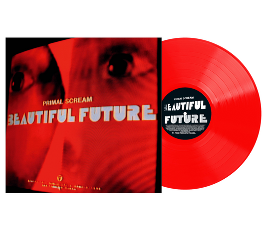 PRIMAL SCREAM - BEAUTIFUL FUTURE : RED VINYL (2026) - LP