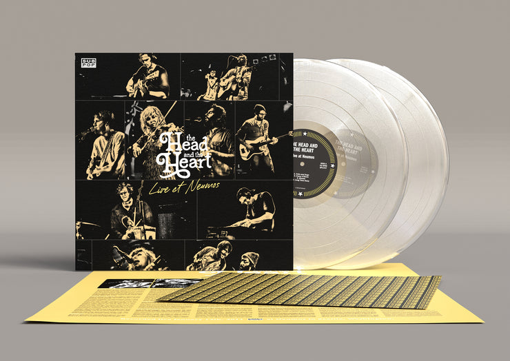 HEAD & THE HEART - LIVE AT NEUMOS (2011) : CLEAR 2LP SET - LP
