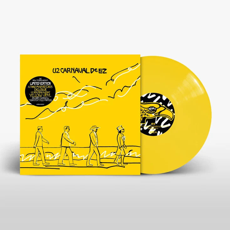U2 - CARNAVAL DE LUZ : YELLOW + ALTERNATE ART - LP