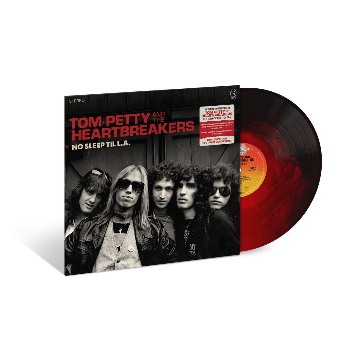 PETTY, TOM & THE HEARTBREAKERS - NO SLEEP TIL LA: GALAXY RED/BLACK VINYL - LP