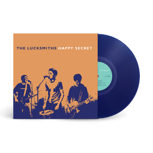 LUCKSMITHS - HAPPY SECRET : TRANSPARENT BLUE VINYL - LP