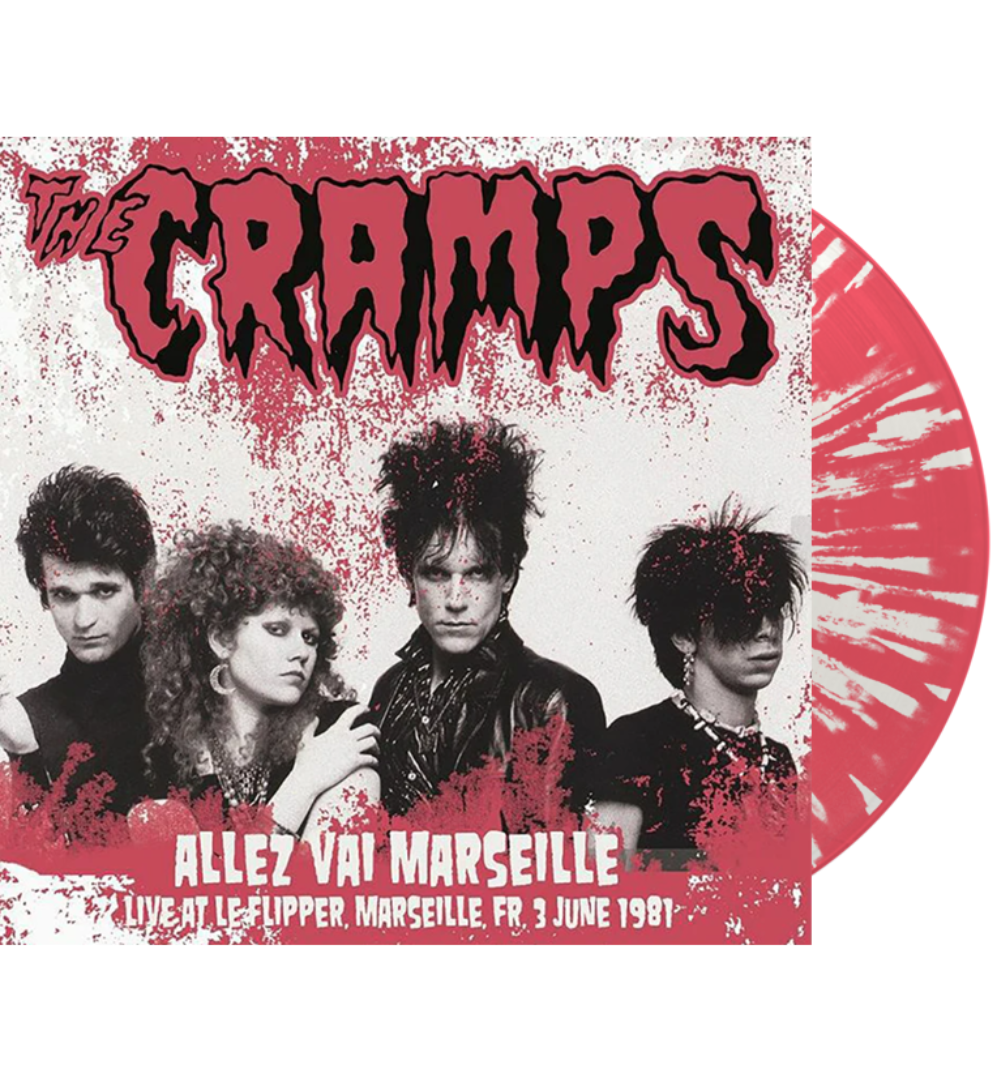 CRAMPS - ALLEZ VAI MARSEILLE : RED VINYL - LP