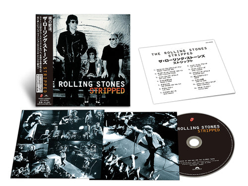 ROLLING STONES - STRIPPED : JAPANESE CARD SLEEVE - CD