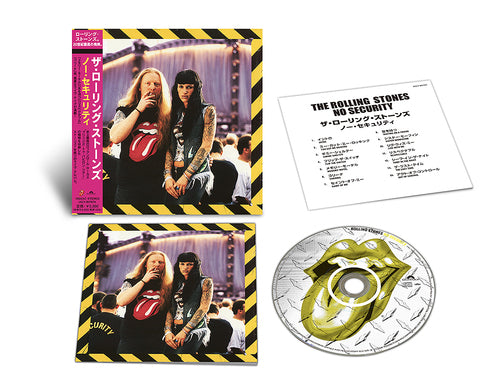 ROLLING STONES - NO SECURITY : JAPANESE CARD SLEEVE - CD