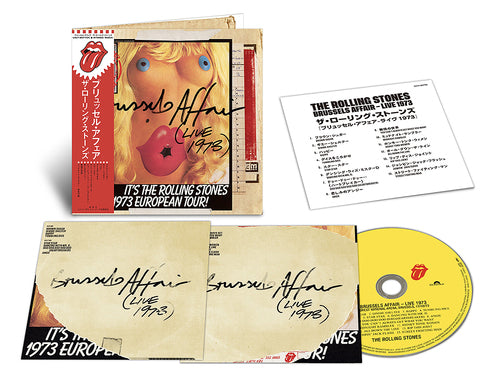 ROLLING STONES - BRUSSELS AFFAIR : LIVE 1973 (JAPANESE) - CD