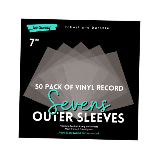 7" SINGLE OUTER SLEEVE - SPIN CHEMISTRY 7" SINGLE OUTER SLEEVE - ACC