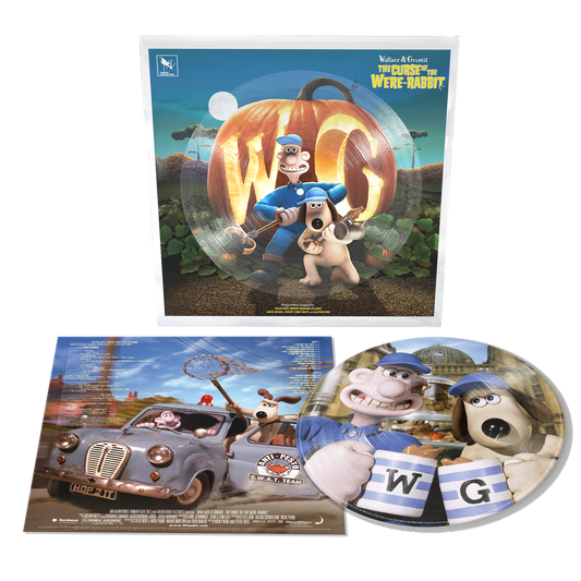 WALLACE & GROMIT : CURSE OF THE ... - SOUNDTRACK : PICTURE DISC - LP