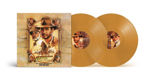 INDIANA JONES & THE LAST CRUSADE - SOUNDTRACK : SAND 2LP SET (2026) - LP