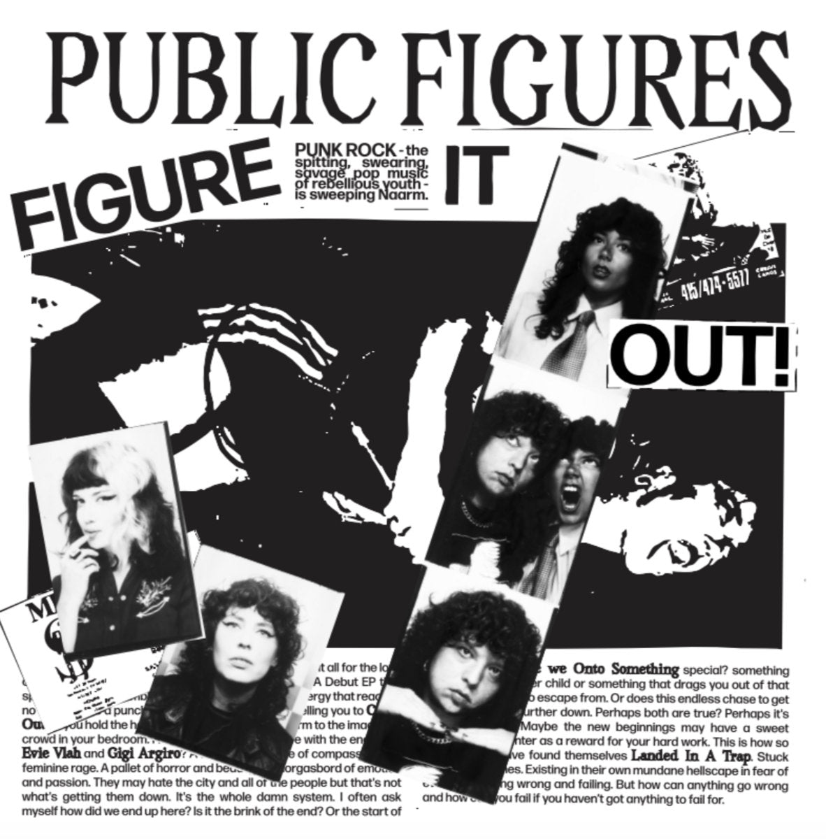 PUBLIC FIGURES - FIGURE IT OUT (EP): PURPLE VINYL - LP