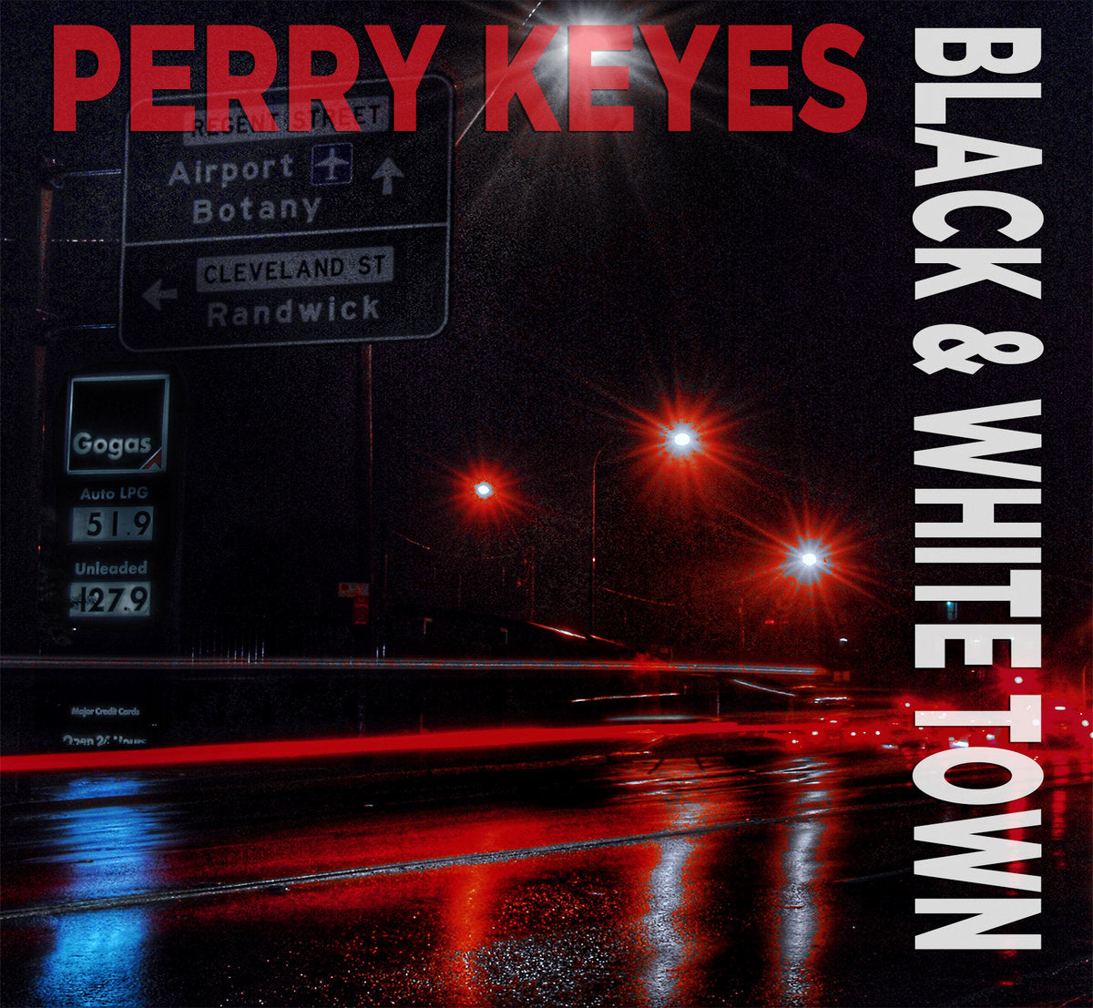 KEYES, PERRY - BLACK & WHITE TOWN - LP
