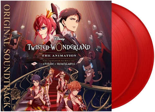 DISNEY TWISTED-WONDERLAND - SOUNDTRACK : ANIMATION (RED 2LP SET) - LP