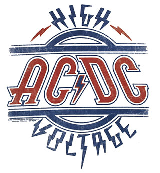 AC/DC - HIGH VOLTAGE : LARGE - TSH