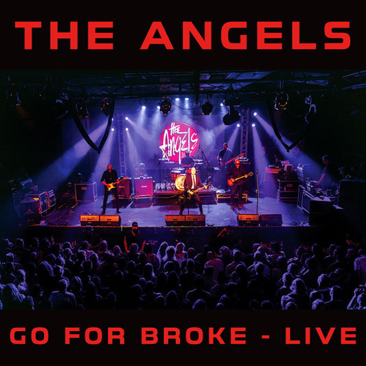 ANGELS - GO FOR BROKE - LIVE (SIGNED): 2CD SET - CD