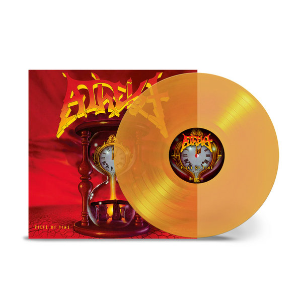 ATHEIST - PIECE OF TIME : TRANSPARENT ORANGE VINYL - LP