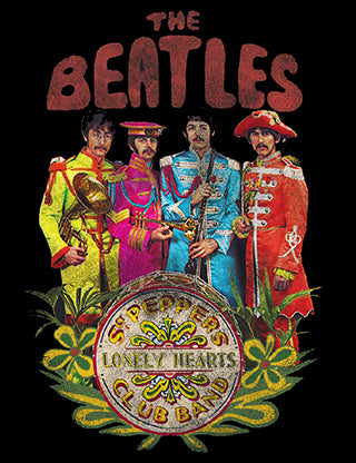 BEATLES - SGT PEPPERS CHARACTERS : SMALL - TSH