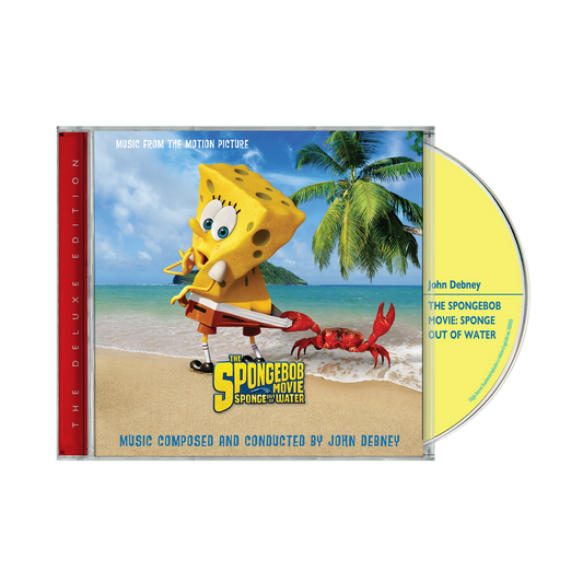 SPONGEBOB MOVIE : SPONGE OUT OF WATER - SOUNDTRACK : SCORE (9 BONUS TRACKS) - CD