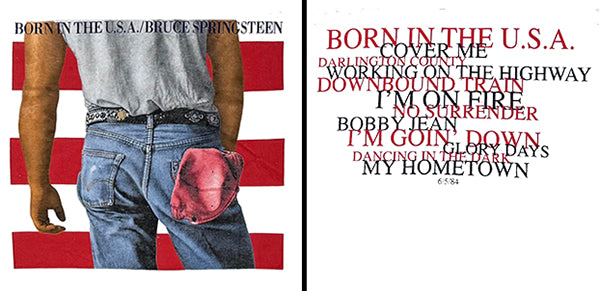 SPRINGSTEEN, BRUCE - BORN IN USA : MEDIUM - TSH