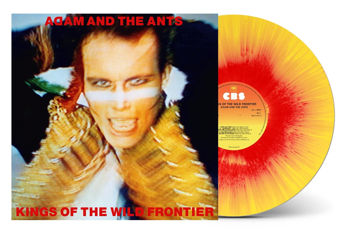 ADAM & THE ANTS - KINGS OF THE WILD FRONTIER : SPLATTER - LP