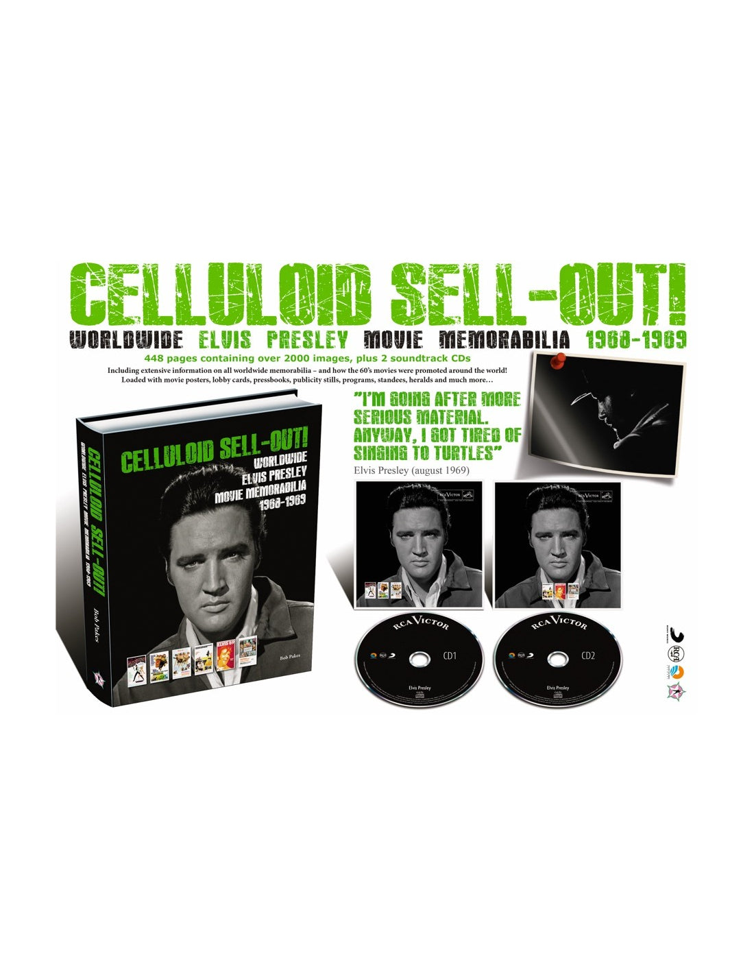 PRESLEY, ELVIS - CELLULOID SELL-OUT VOL 3: BOOK + 2CD - BK