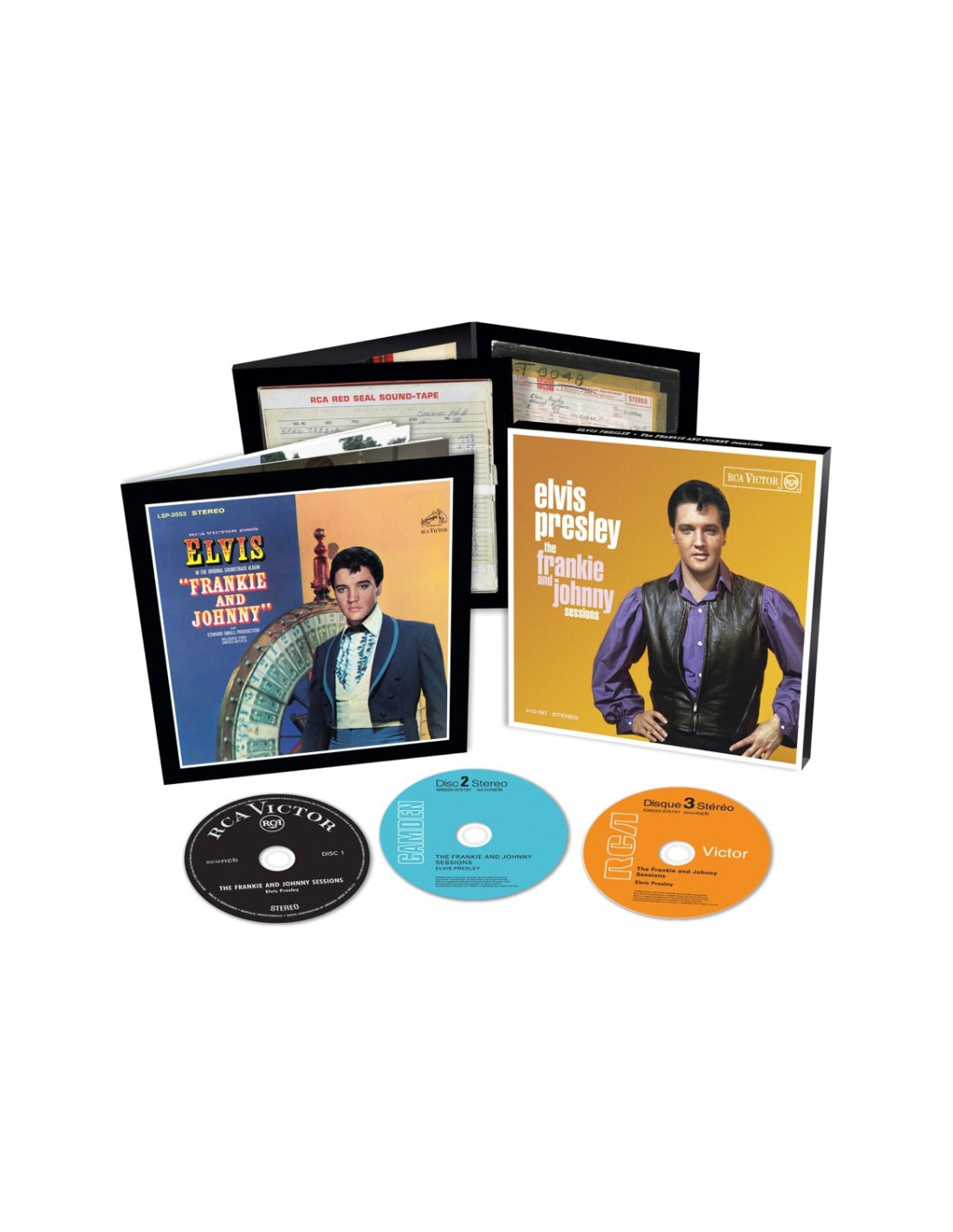 PRESLEY, ELVIS - FRANKIE & JOHNNY SESSIONS : 2CD 8" PACK - CD
