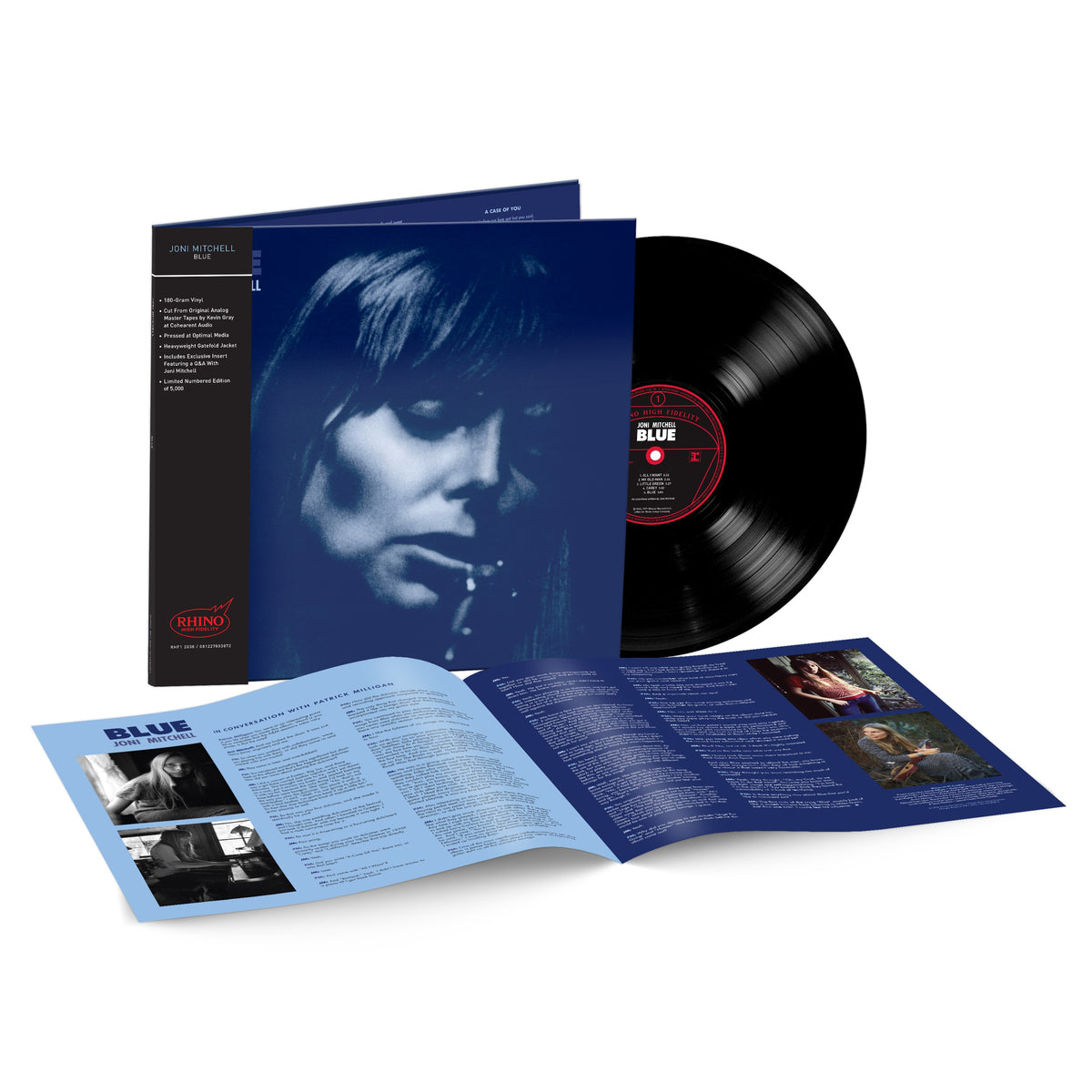 MITCHELL, JONI - BLUE : RHINO HIGH FIDELITY (180-GRAM) - LP