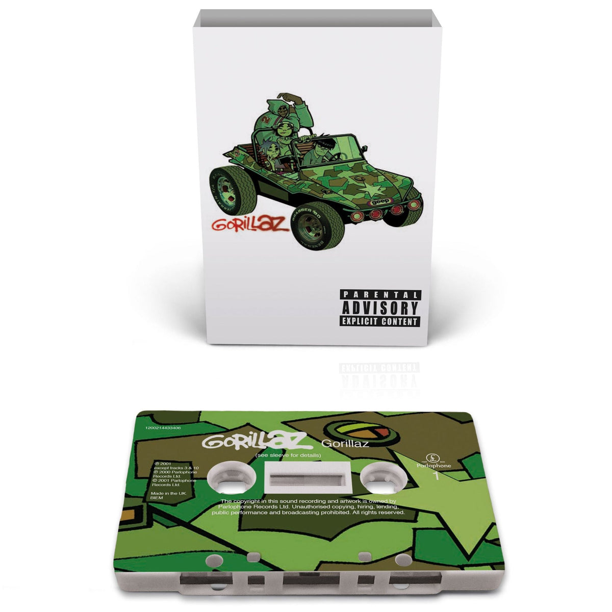GORILLAZ - GORILLAZ : CASSETTE - CS